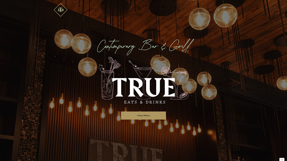 True Eats & Drinks website